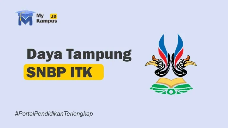 Daya Tampung SNBP ITK