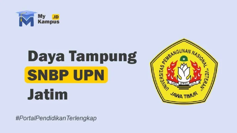 Daya Tampung SNBP UPN Veteran Jatim