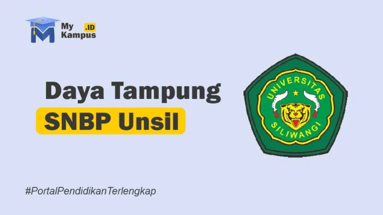 Daya Tampung SNBP Unsil